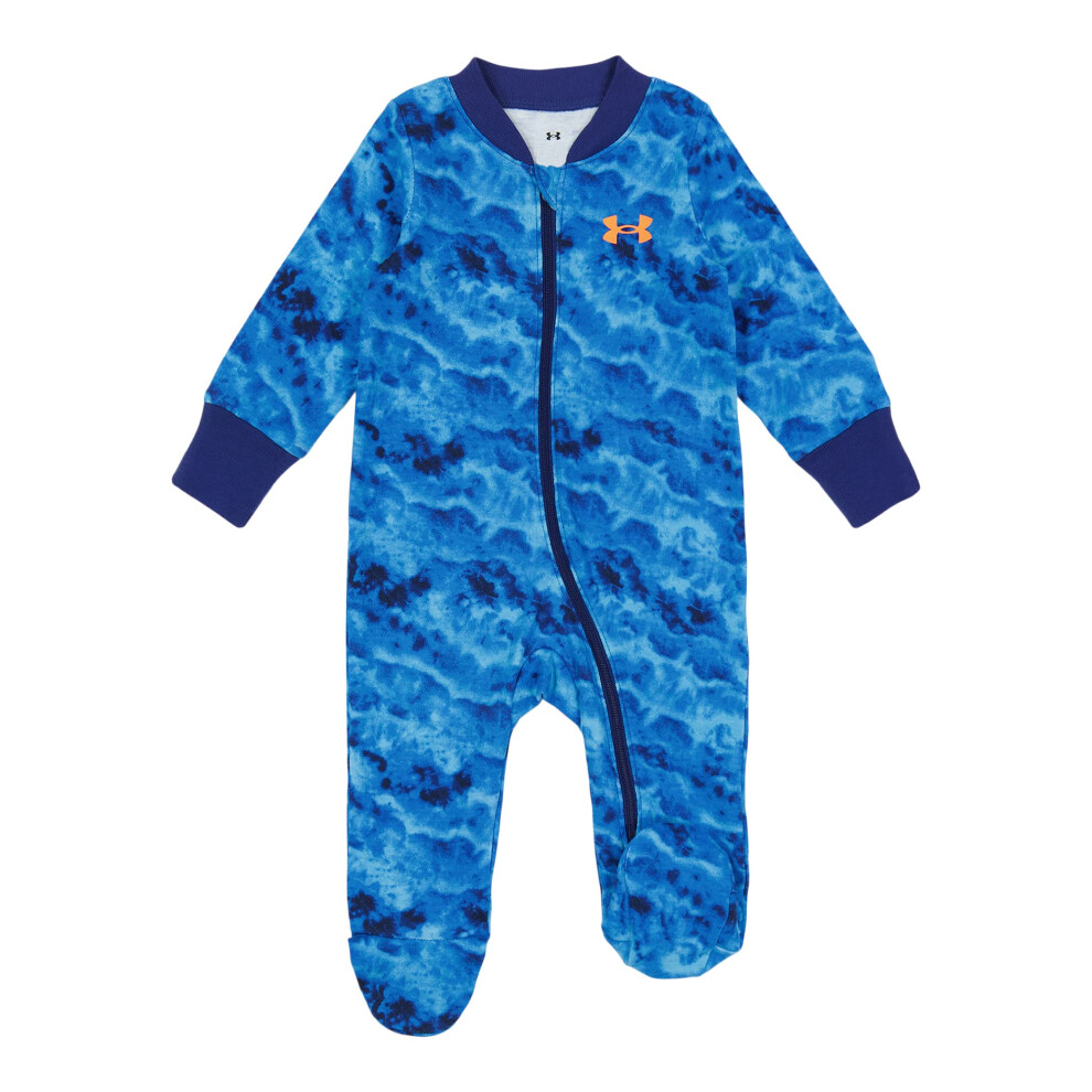 Under Armour Baby Boys Footie  Zip-up Closure  Logo & Printed Designs