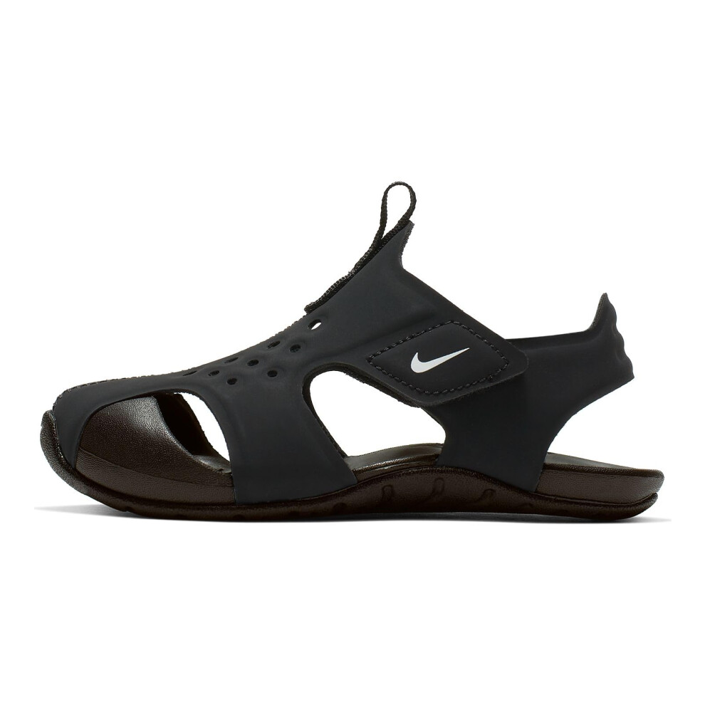 Nike Baby Boy's Sunray Protect 2 (Infant/Toddler) Black/White 2 Infant