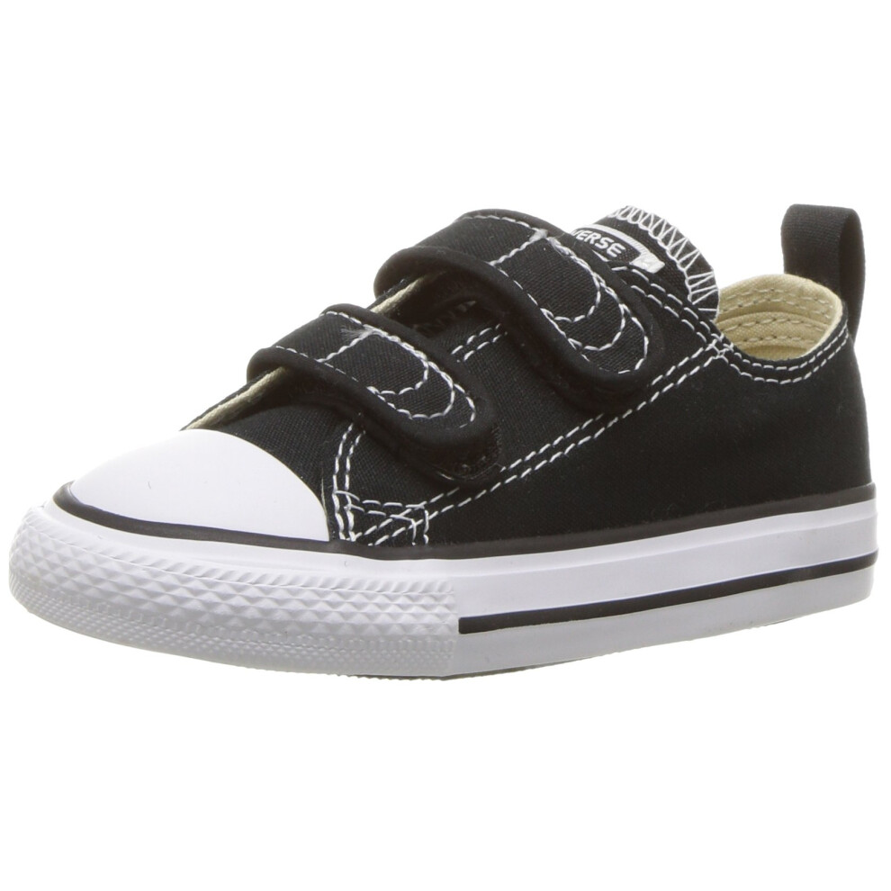 Converse Boys' Chuck Taylor All Star 2V Low Top Sneaker  Black  9 M US