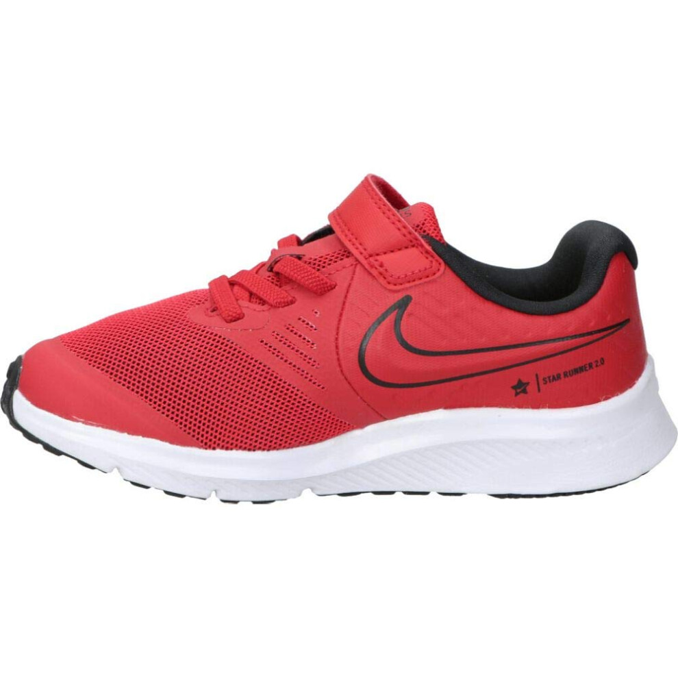 Nike Boy's Star Runner 2 (PSV) Sneaker  University Red/Black-Volt  3Y