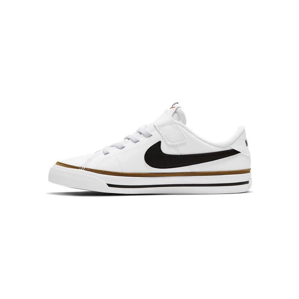 Nike Court Legacy Baby Boys Shoes Size 9  Color: White/Black/Gold