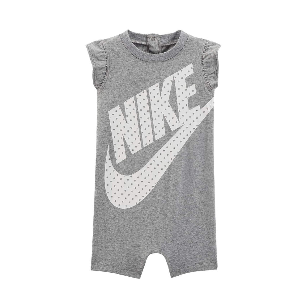 Nike Baby Girls' Romper - Gray  6 Months