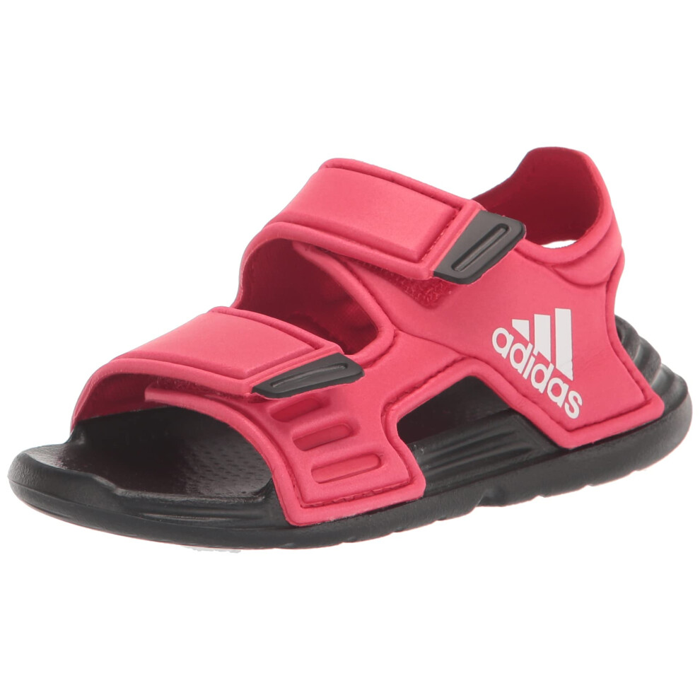 adidas Baby Altaswim Sandal  Lucid Fuchsia/White/Clear Pink  6 US Unis