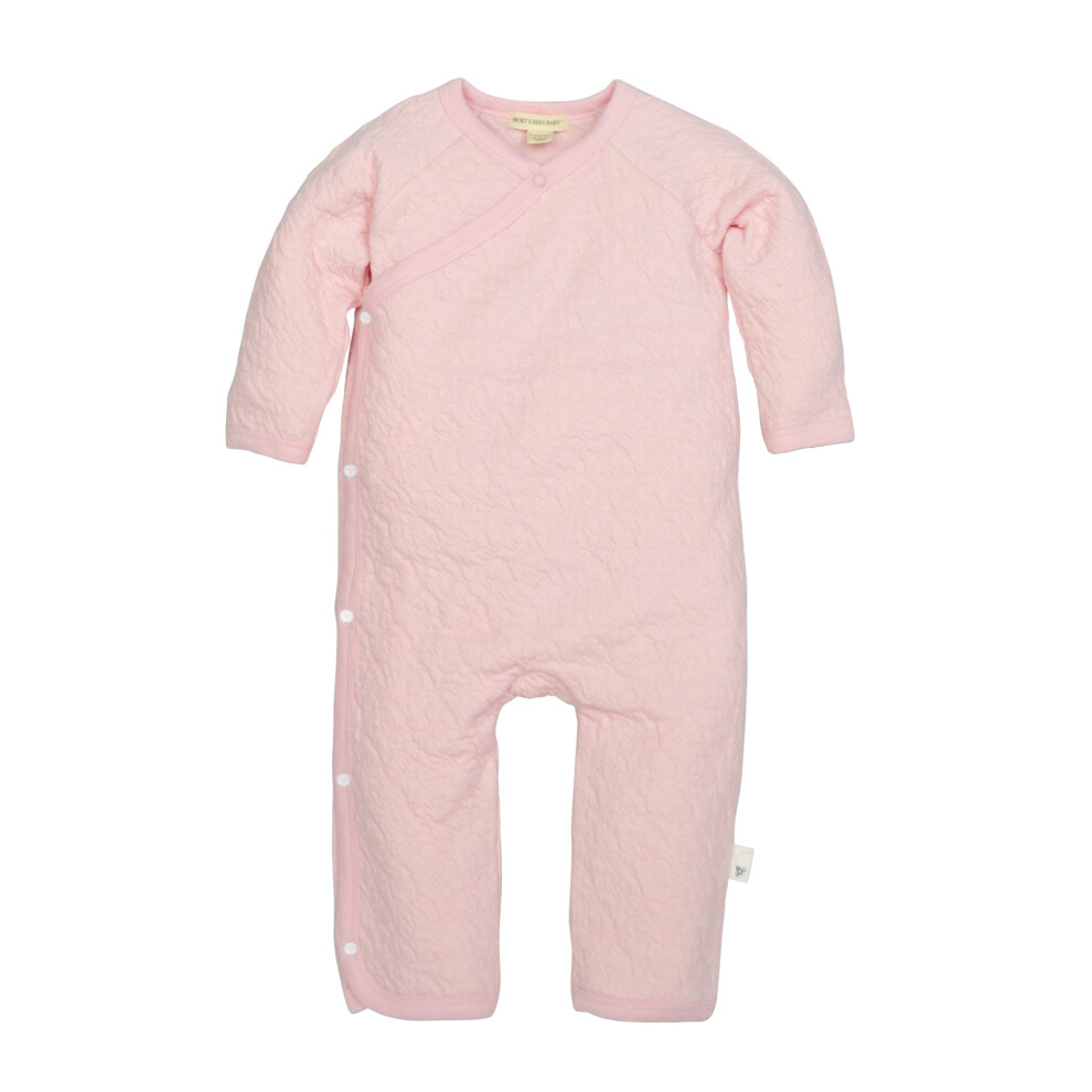 Burt's Bees Baby baby girls Romper Jumpsuit  100% Organic Cotton One-p