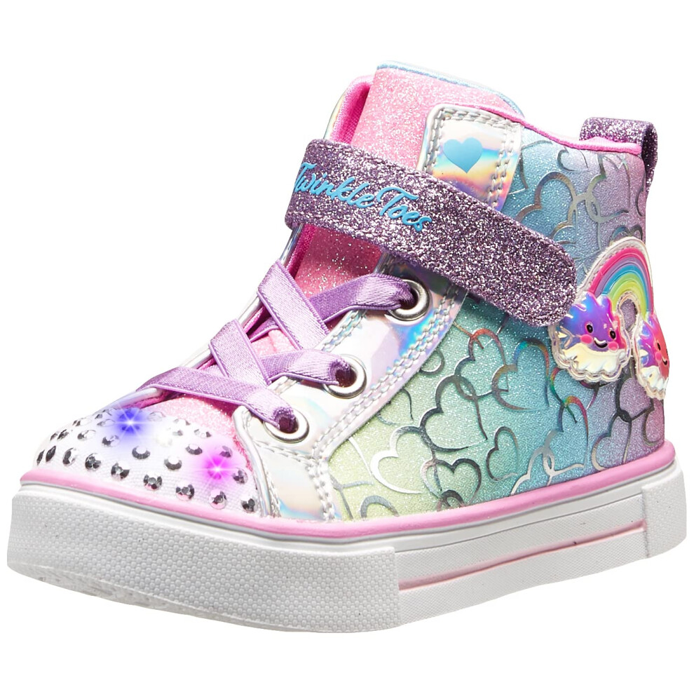 Skechers Kids Girls Twinkle Sparks-Magic-Tastic Sneaker  Multi  10 Tod