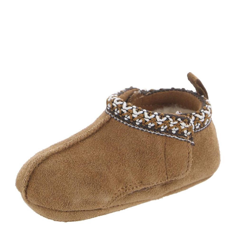 UGG Unisex-Baby Baby Tasman And Ugg Slipper  Chestnut  0/1