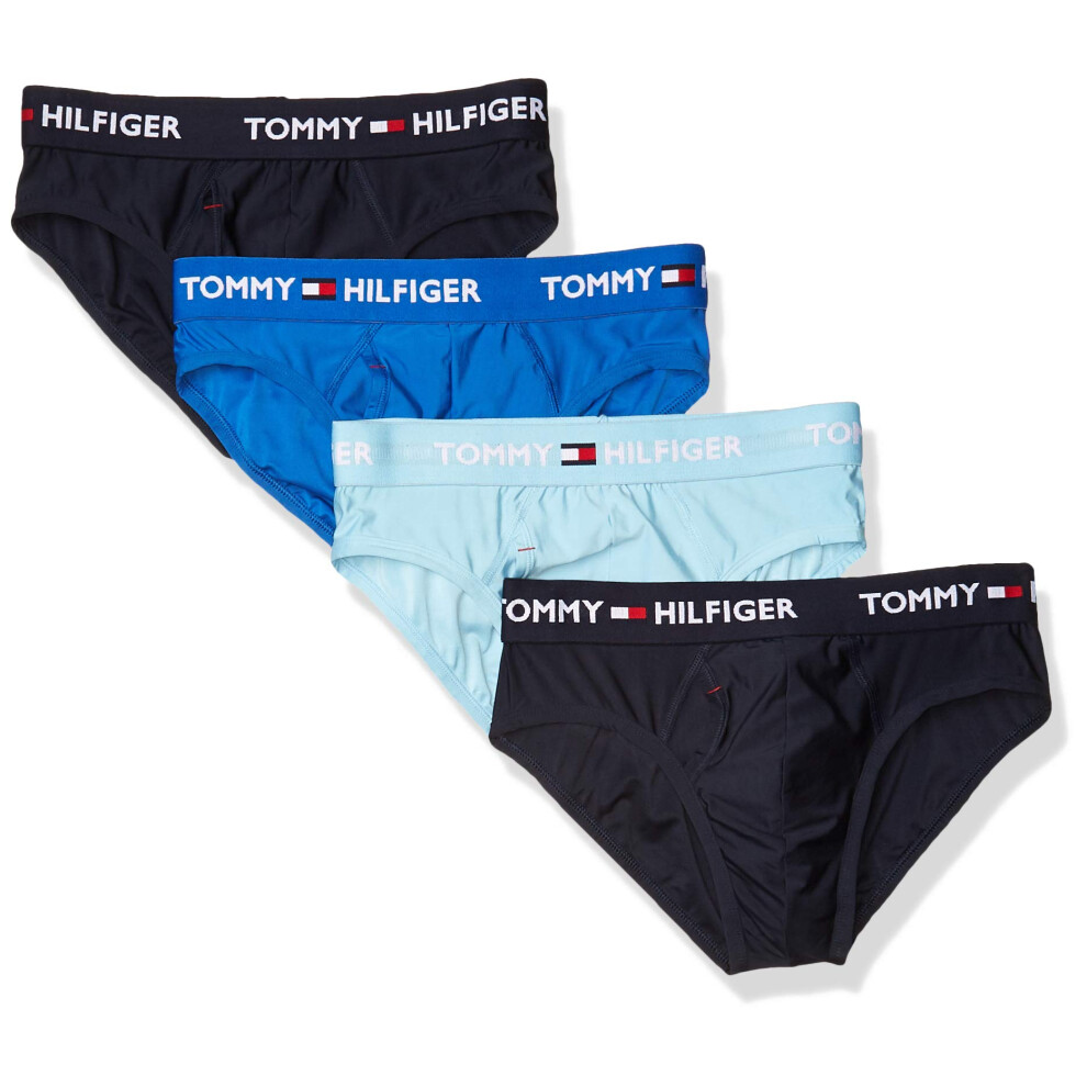 Tommy Hilfiger mens Underwear Everyday Micro Multipack Briefs  Blue Mu