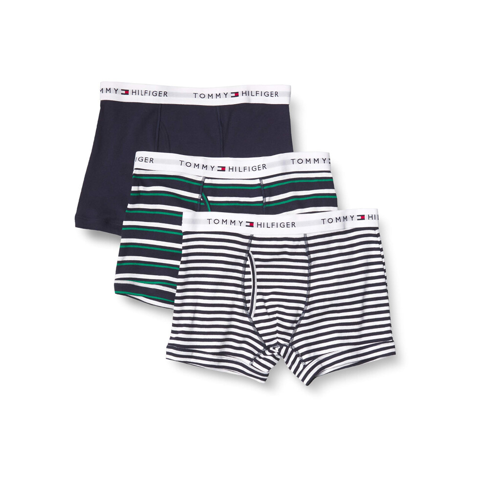 Tommy Hilfiger Men's Underwear Multipack Cotton Classics Trunks  Ink B