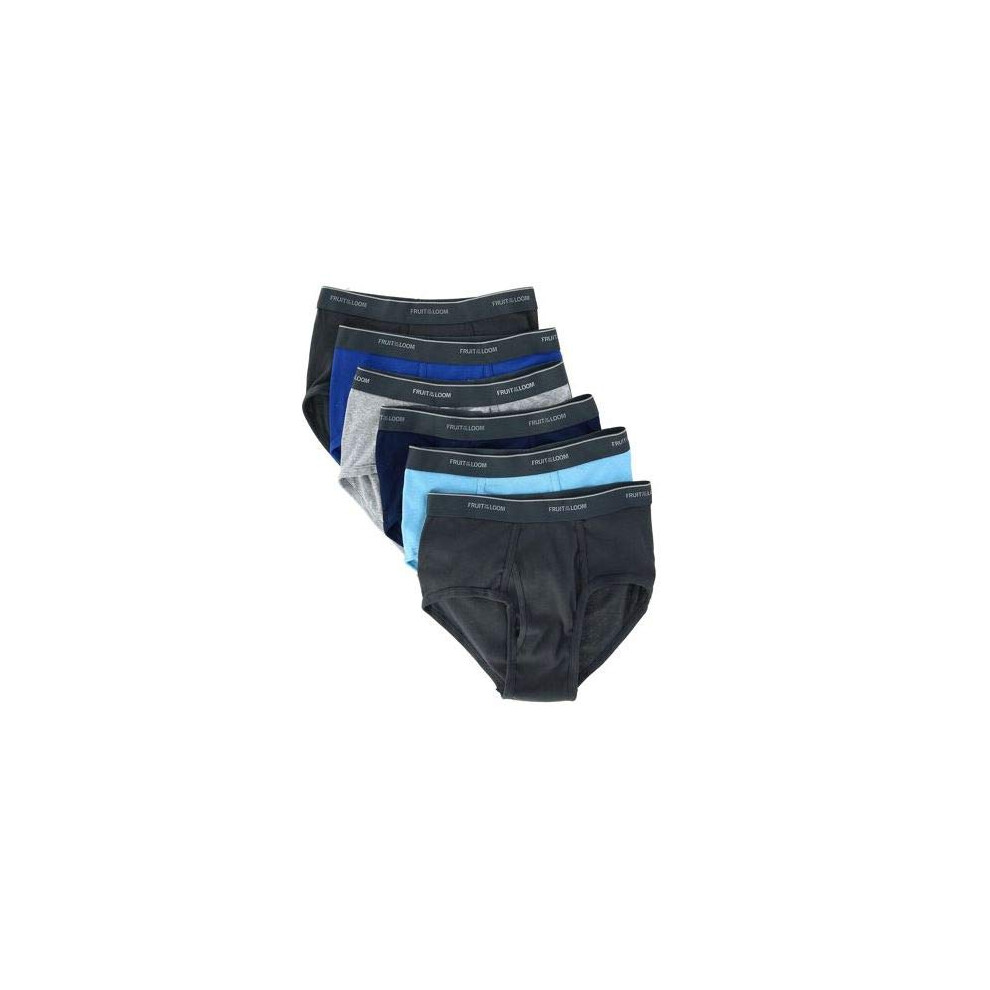 Fruit of the Loom Men's Fashion Brief (Pack of 6) (6-Pack Assorted Fas