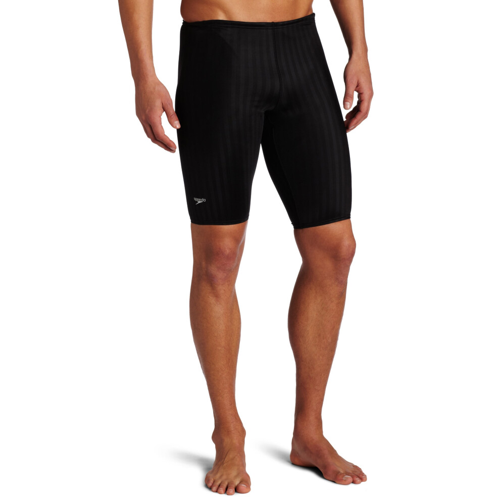 Speedo Men's Swimsuit Jammer Aquablade Adult Speedo Black  30