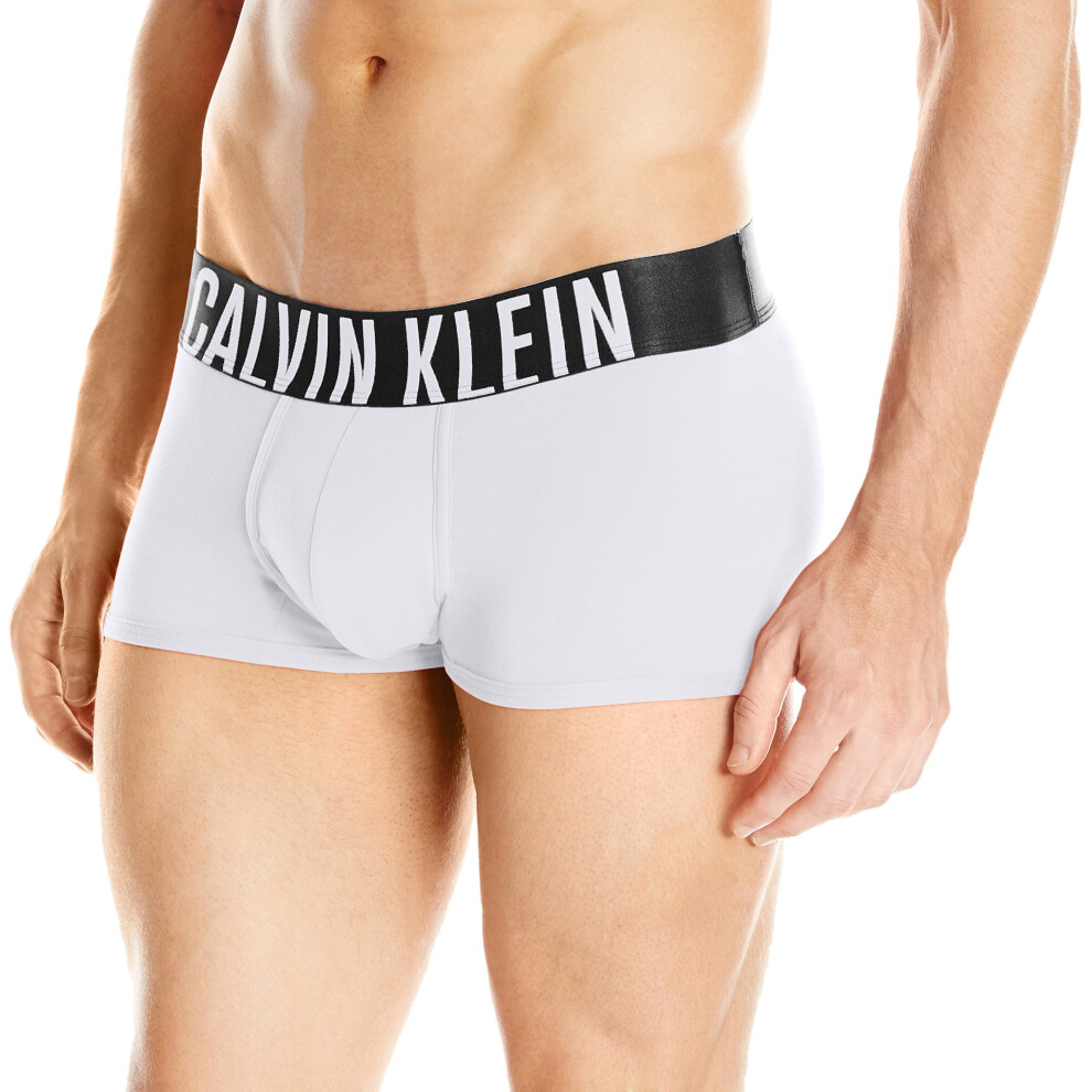 Calvin Klein Men's Intense Power Micro Low Rise Trunk  White  X-Large