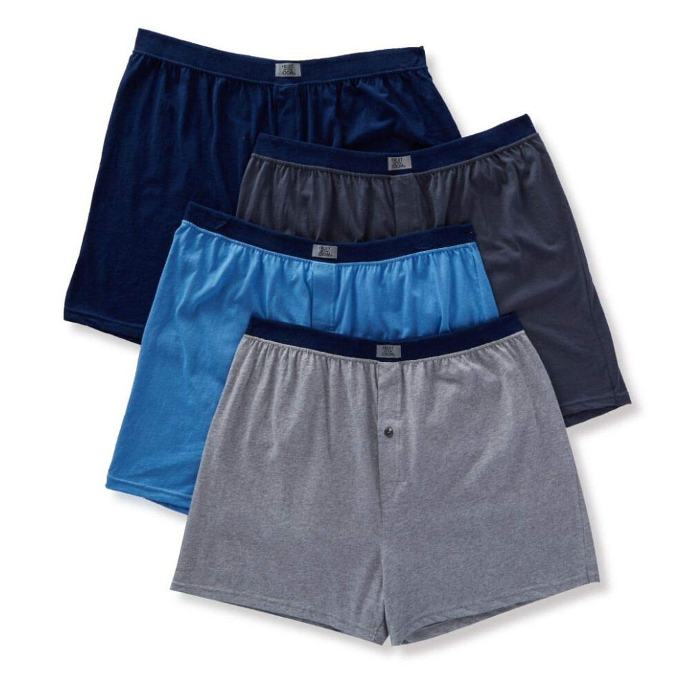 Fruit of the Loom Men's Knit Boxer (5 Pack) (XX-Large