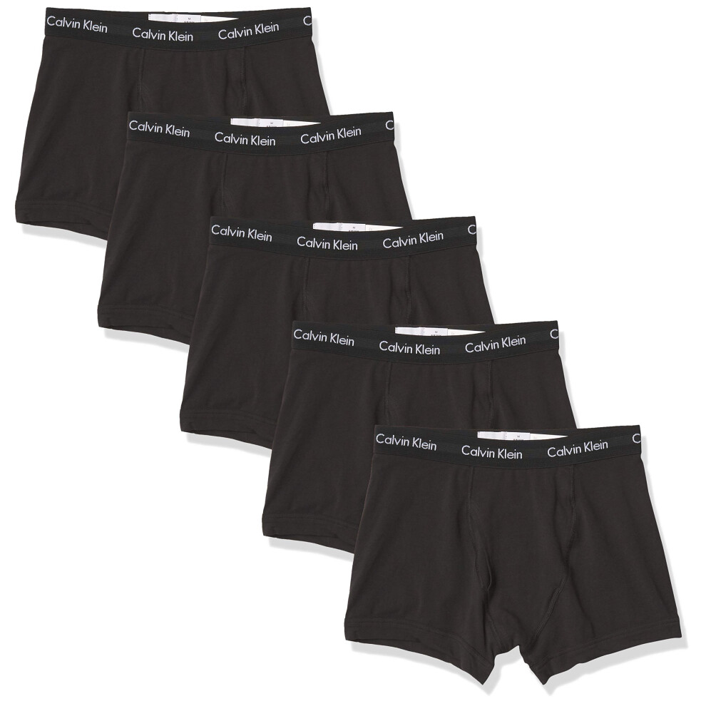 Calvin Klein Men's Cotton Stretch 5-Pack Trunk