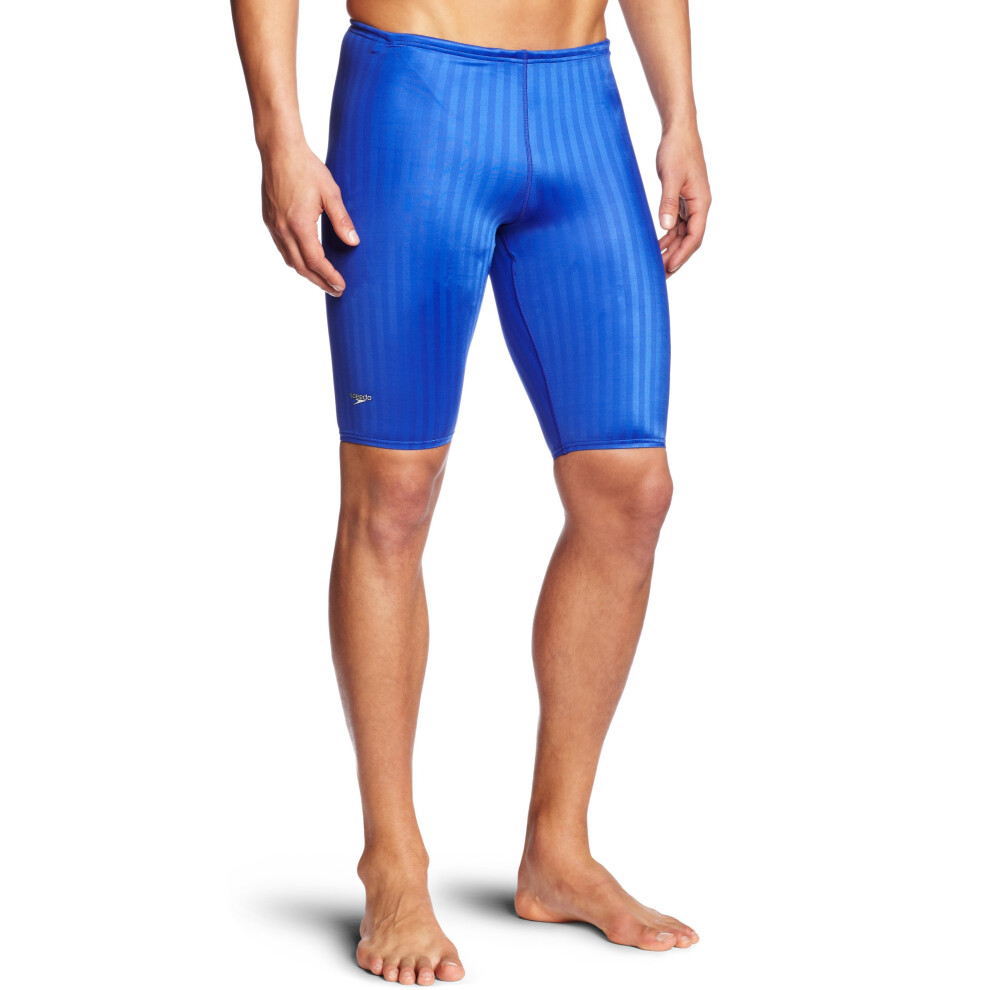 Speedo Men's Swimsuit Jammer Aquablade Adult Royal Blue  36