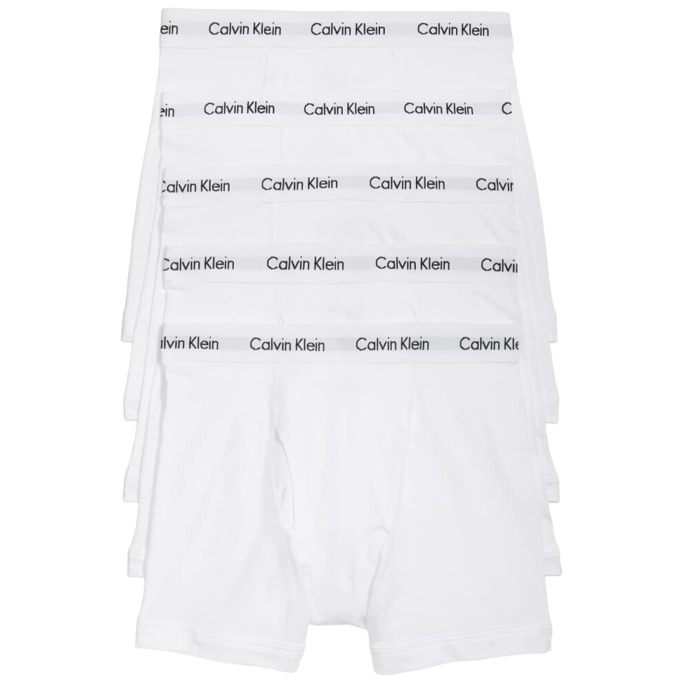 Lot de 5 boxers en coton stretch pour homme Calvin Klein