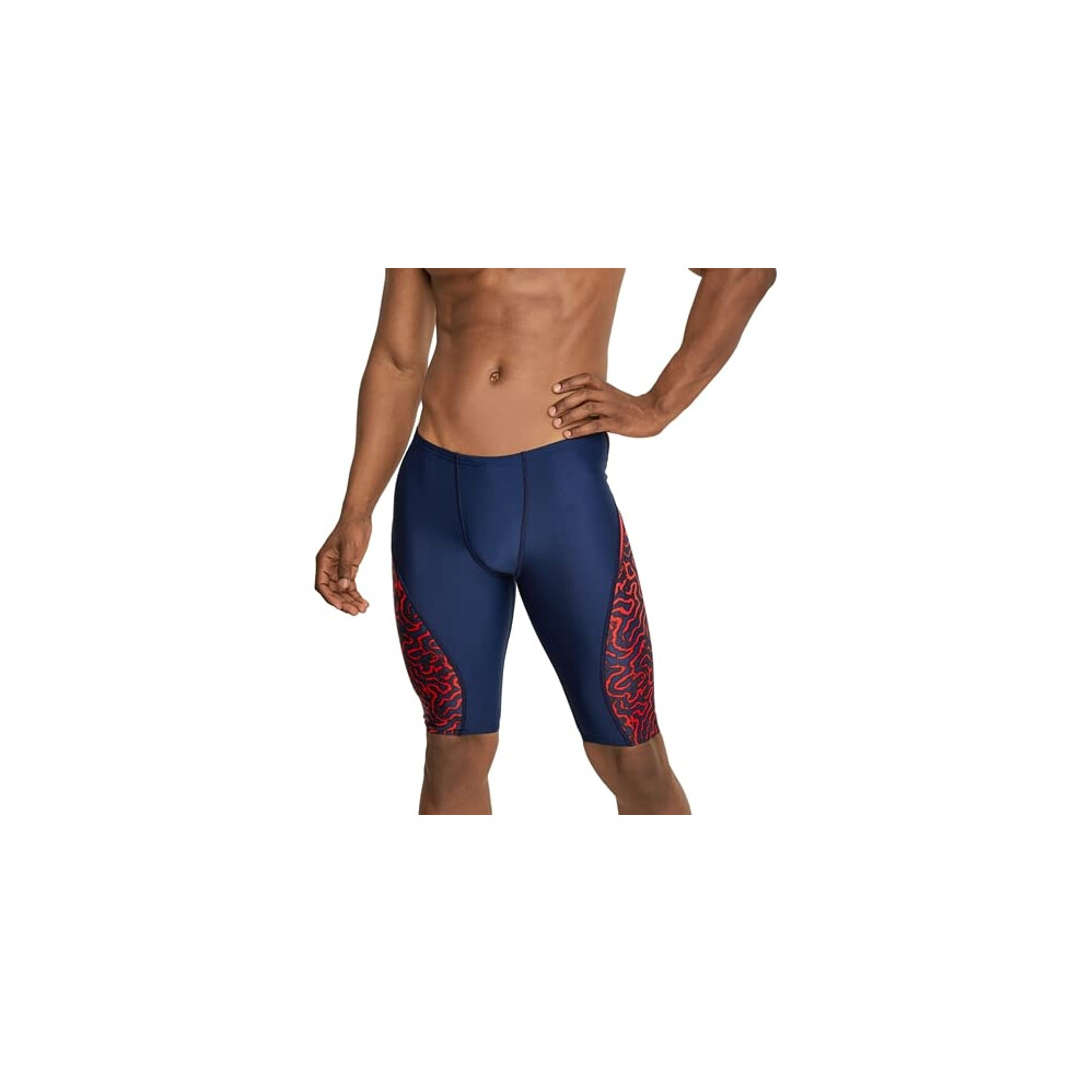 Speedo 8705220198530 Race Maze Jammer Team RED White Blue 30