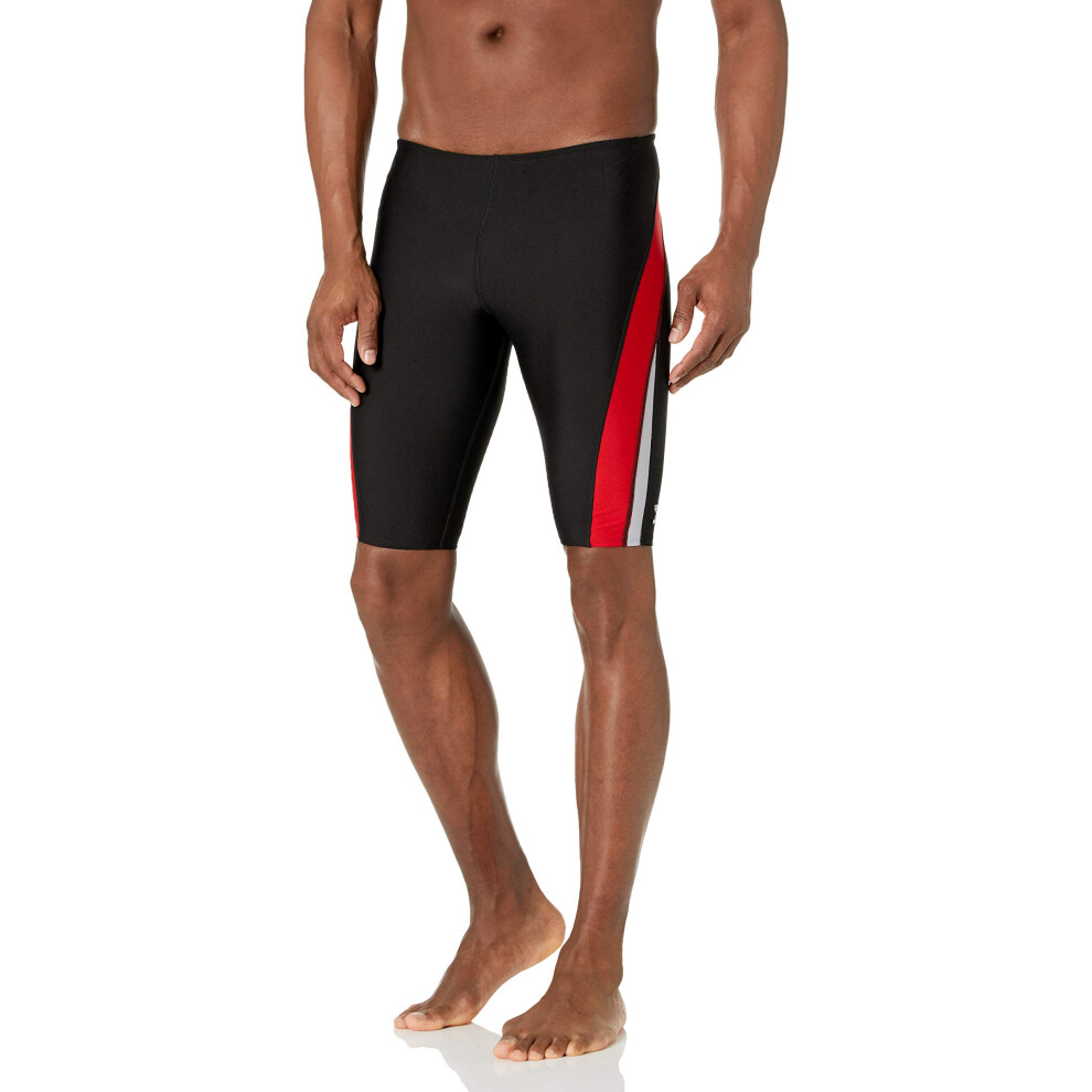 Speedo Men's Swimsuit Jammer Endurance+ Splice Team Colors