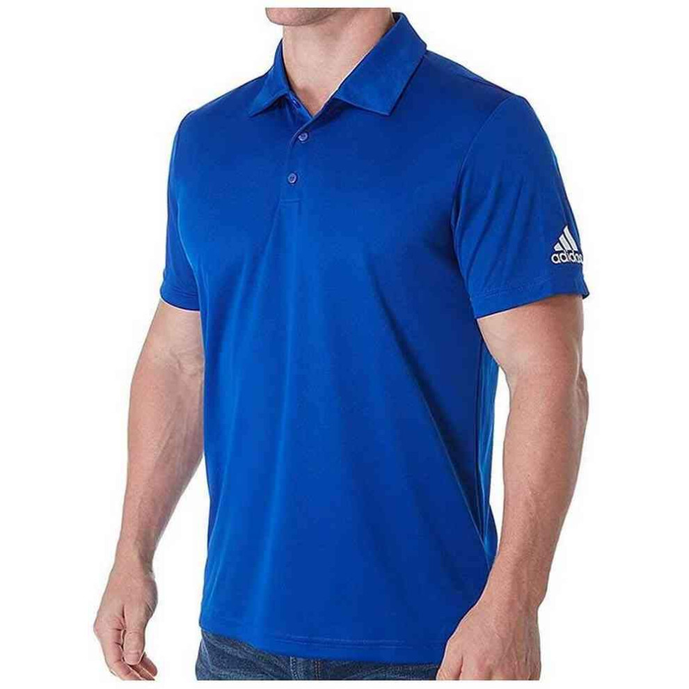 adidas Men's Climalite Grind Polo (College Royal  X-Large)