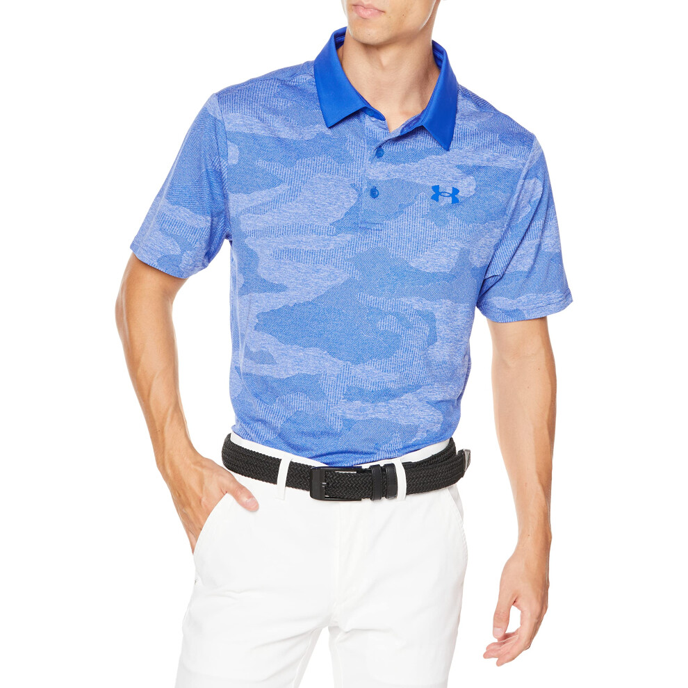 Under Armour Men's Playoff 2.0 Short Sleeve Jacquard Polo  (486) Versa