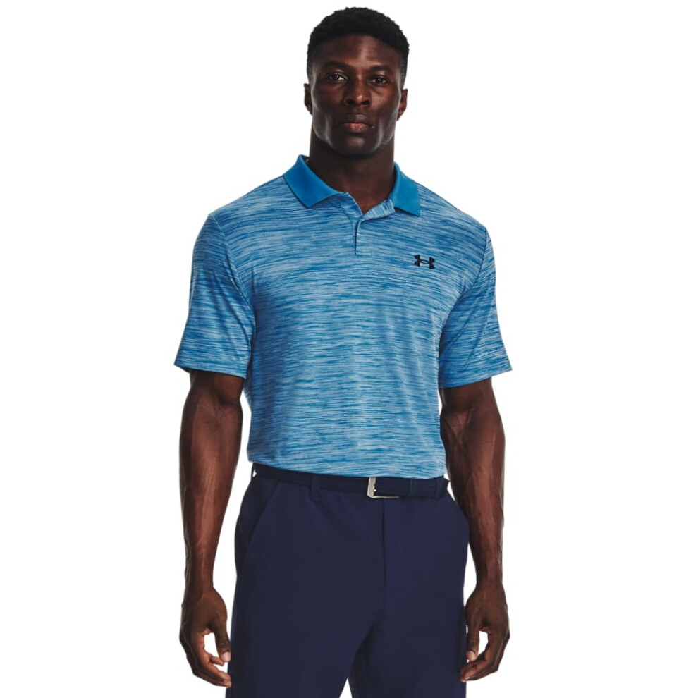 Under Armour Men's Performance 3.0 Polo  (466) Cosmic Blue / / Midnigh