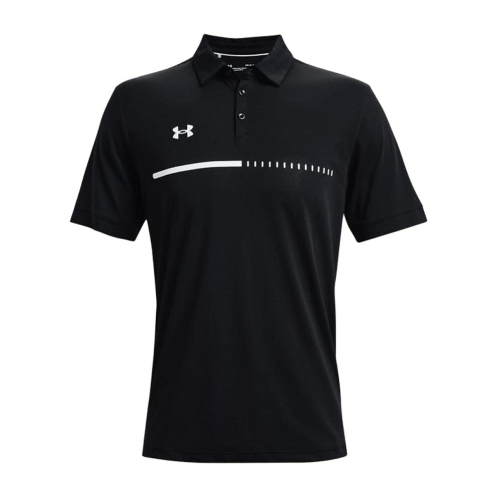 Under Armour Victory Polo Black | White XL