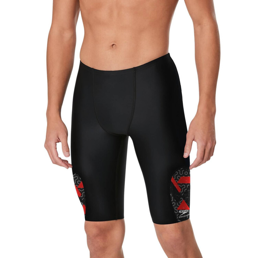 Speedo 8705225260138 Ruse Blocks Jammer Team RED 38