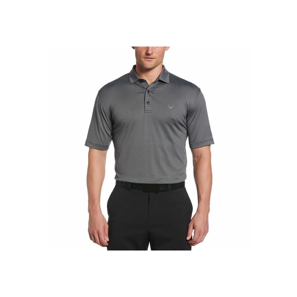 Callaway Mens Performance Polo  Gray  Large