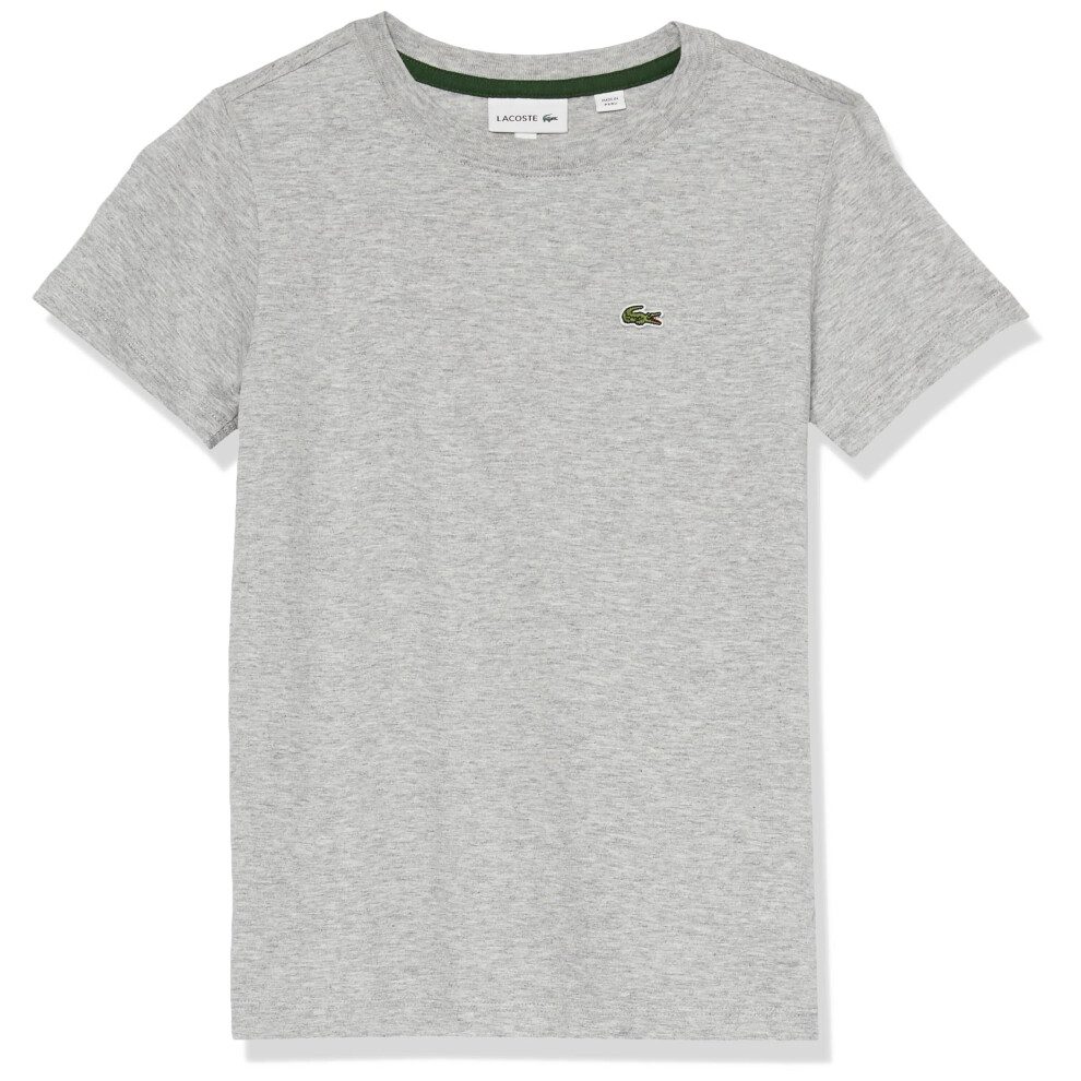 Lacoste Short Sleeve Crew Neck Classic Cotton T-Shirt  Argent Chine  5