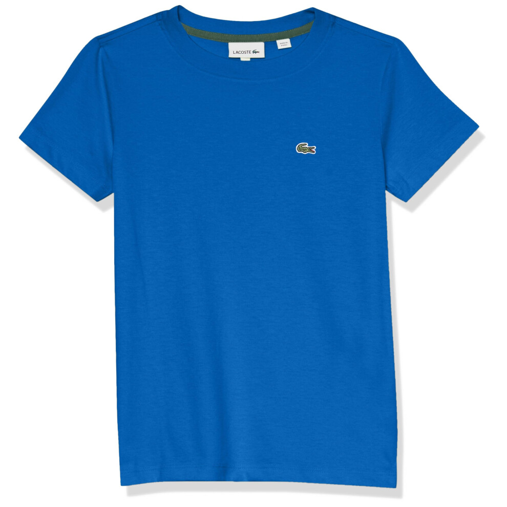 Lacoste Short Sleeve Crew Neck Classic Cotton T-Shirt  Cobalt  10 Year