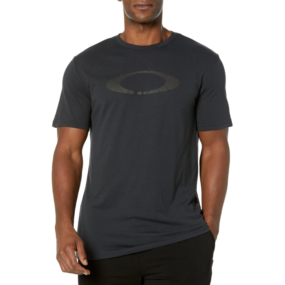 Oakley Men's O-Bold Ellipse Tee  Black/Black  Large