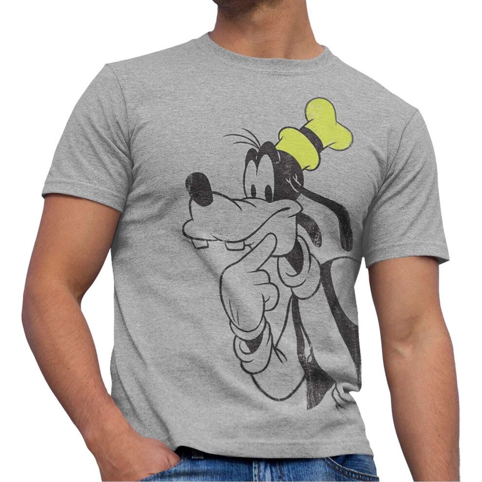 Disney Goofy Thinking Gift for Women Adult Graphic Tshirt T-shirt for