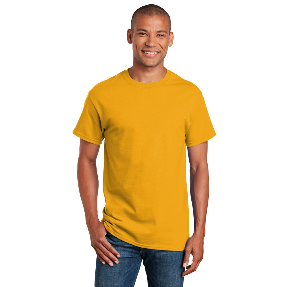 Gildan Men's G2000 Ultra Cotton Adult T-shirt  Gold  Large