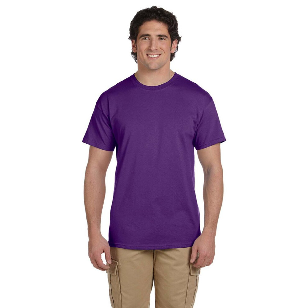 Gildan Men's G2000 Ultra Cotton Adult T-shirt  Purple  XX-Large