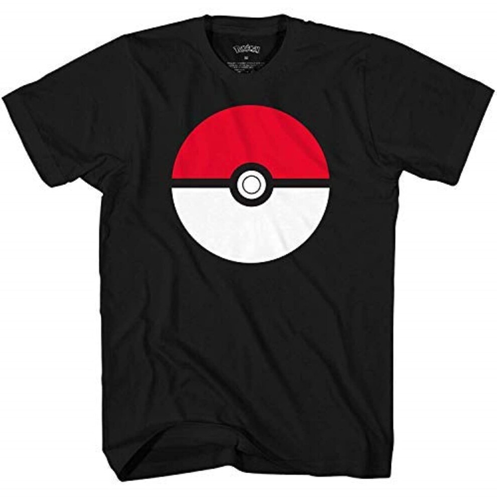 Pokemon Mad Engine Young Mens Pok?mon Pok? Ball Icon Trainer T-Shirt S