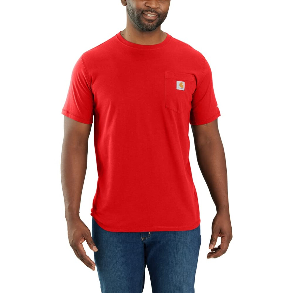 Carhartt Men's Force Relaxed Fit Midweight Short-Sleeve Pocket T-Shirt