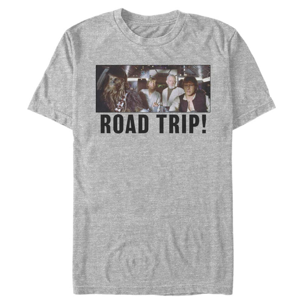 Star Wars Big & Tall Road Trip Men's Tops Short Sleeve Tee Shirt  Athl