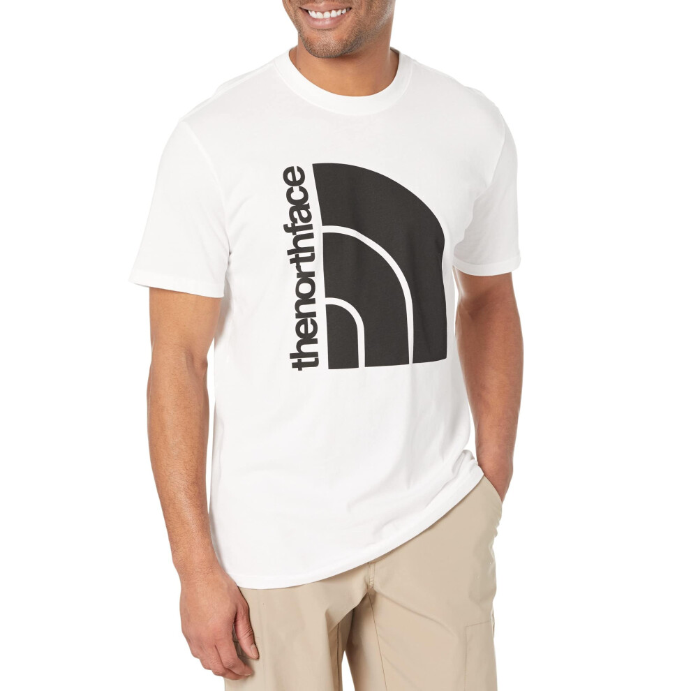 THE NORTH FACE Short Sleeve Jumbo Half Dome Tee TNF White/TNF Black 2X