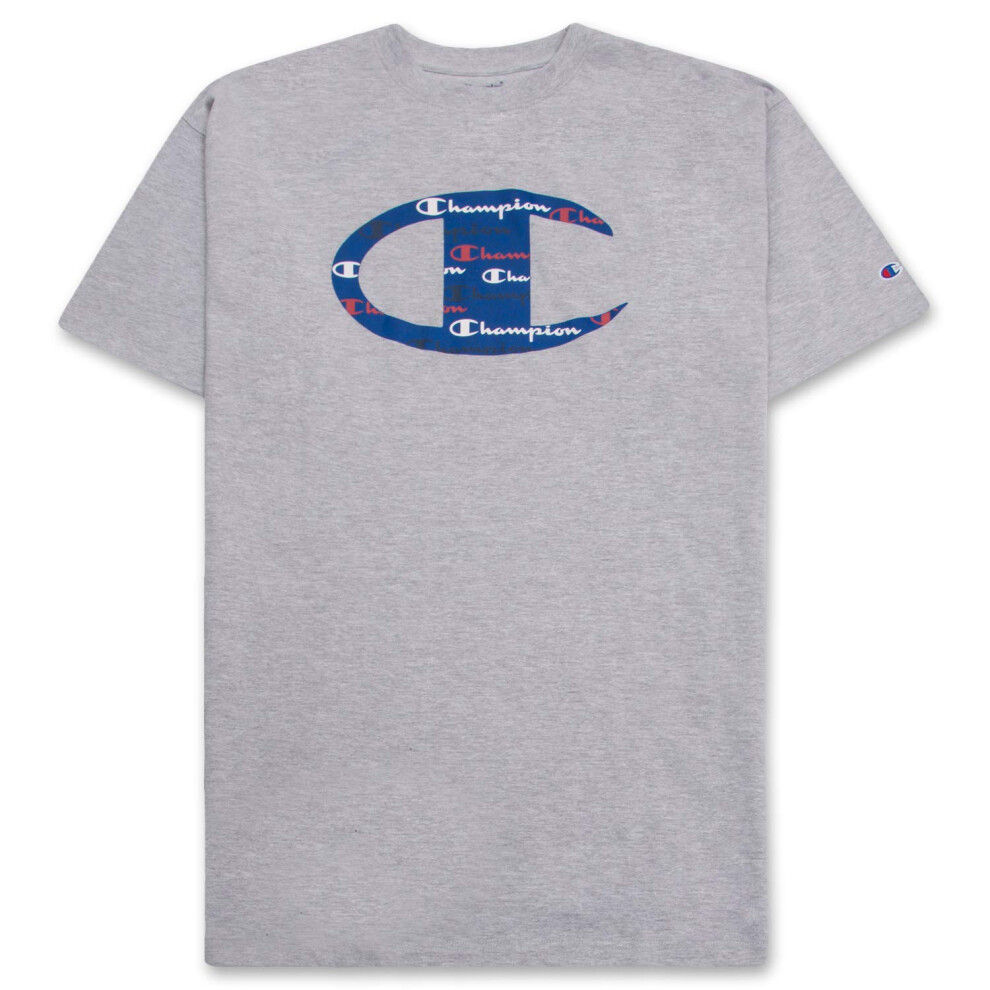 Champion Big and Tall Shirts for Men - Crewneck Big and Tall T Shirt G