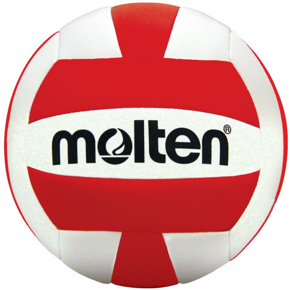 Molten Recreational Volleyball - Red  Red/White  Official (MS500-RED)