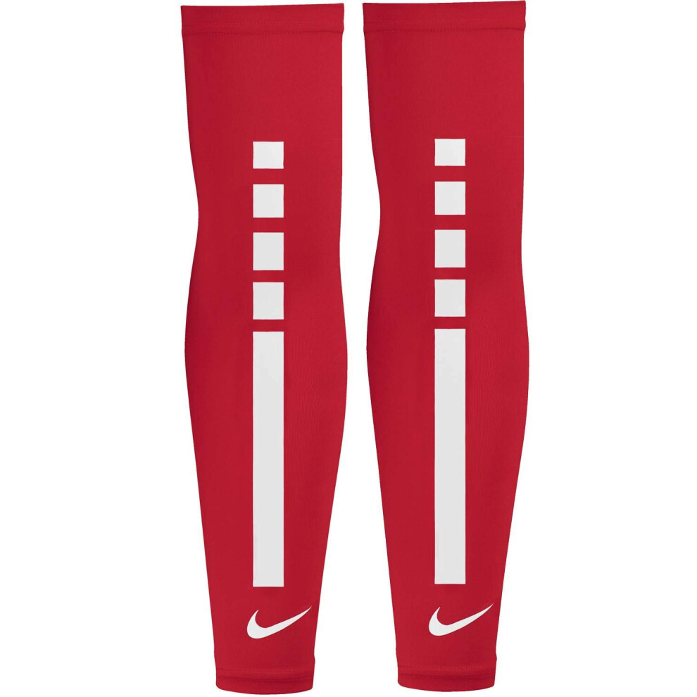 Nike Pro Elite Sleeve 2.0 Red | White | White Small/Medium