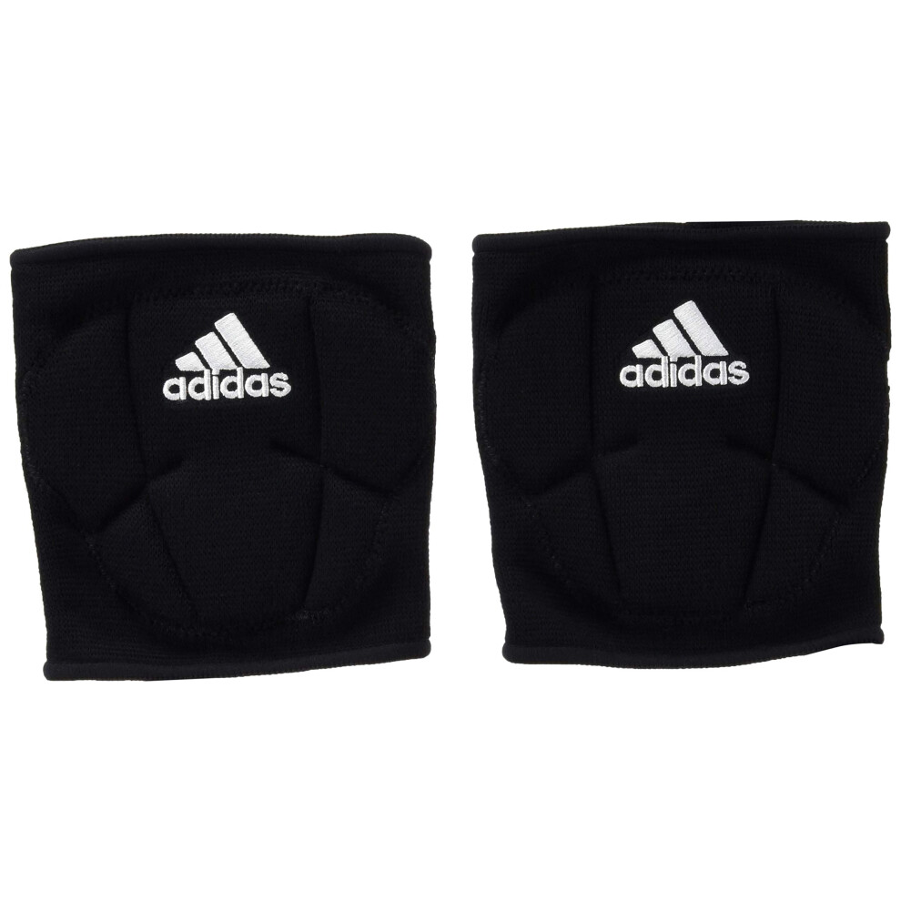 adidas Unisex-Adult Sleek 5 Inch Knee Pad  Black/White  Medium