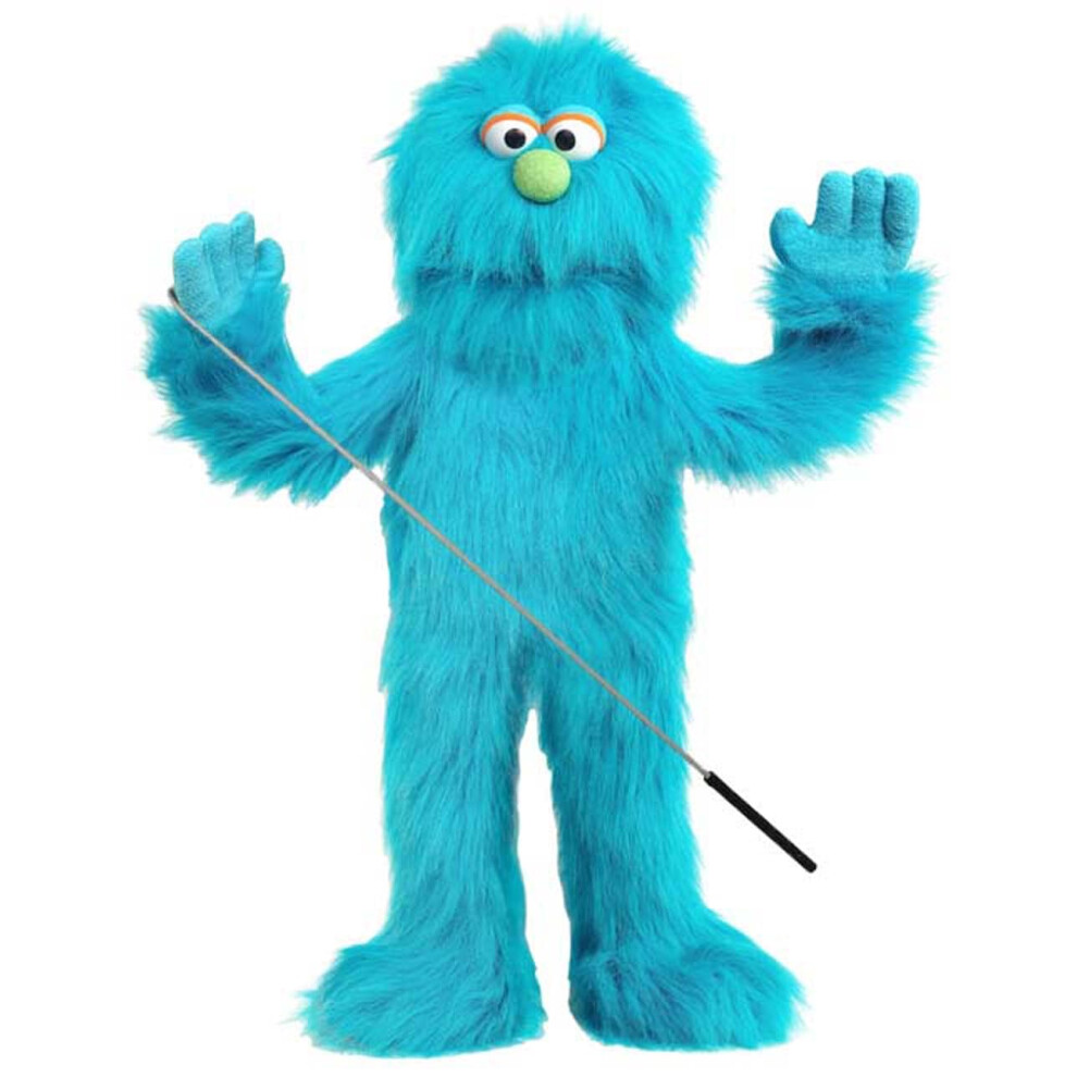 30"""" Blaue Monsterpuppe Ganzk Rperpuppe Im Bauchrednerstil-image