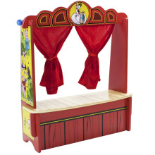 Imagination Generation Wooden Wonders Mother Goose's Tabletop Puppet T