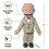 25"" Pops Spaanse grootvader full-body buiksprekerstijlpop 3