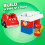 MEGA Mega BLOKS First Builders Παιχνίδι Κύβων για Μωρά, Freddy Πυροσβεστικό με 6 Τεμάχια, 1 Φιγούρα 3