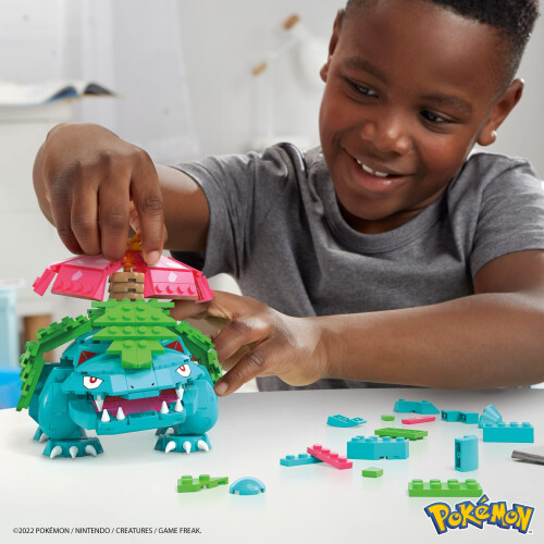 MEGA MEGA Pok?mon Actionfigur Bausteine Bulbasaur Evolution Set mit 2