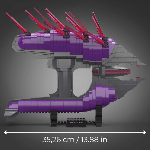 MEGA MEGA Construx Halo Covenant Needler Collector Halo Infinite Constructi 2
