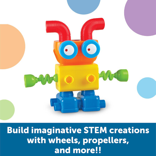 Learning Resources Learning Resources 1-2-3 Δημιουργία Ρομπότ, Εκπαιδευτικό Παιχνίδι για Παιδιά 2+ 1
