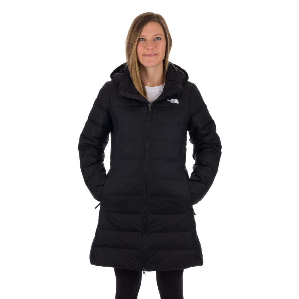 THE NORTH FACE Womens Flare Down Minoqua Parka  TNF Black  Large