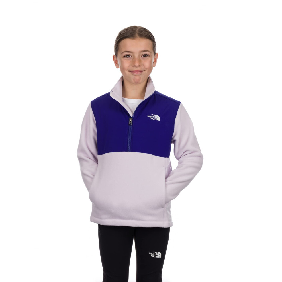 THE NORTH FACE Teen 200W Tundra Pullover  Lavender Fog  Small